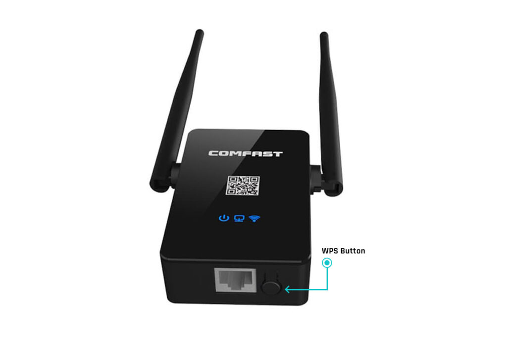 Comfast Wifi Extender Setup Through WPS Button