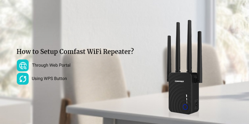 Comfast Wifi Repeater Setup