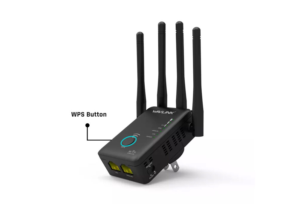 Wavlink Wifi Extender Through WPS Button