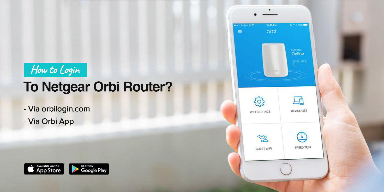 Orbi Router Login