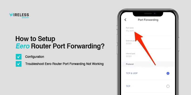 How to Setup Eero Router Port Forwarding?