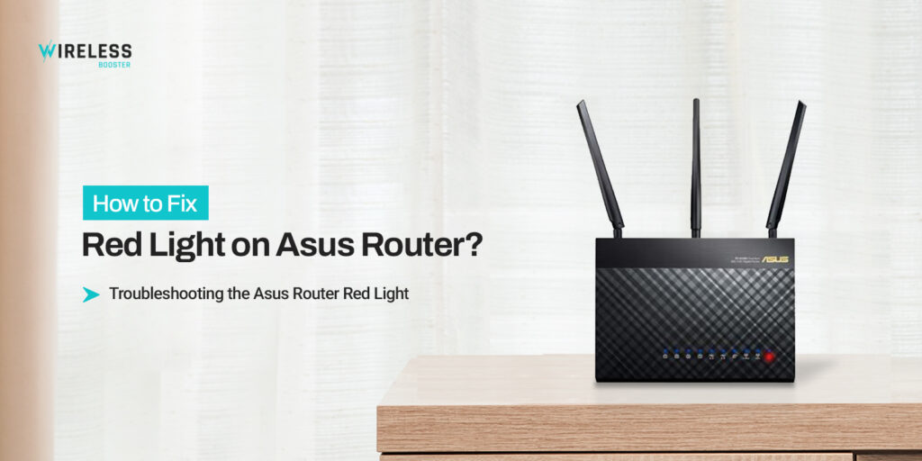 ASUS Router Red Light