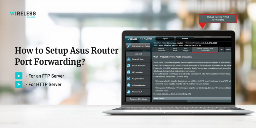 How to Setup Asus Router Port Forwarding?