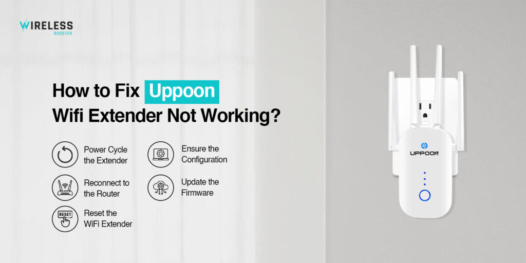 Uppoon WiFi Extender Not Working