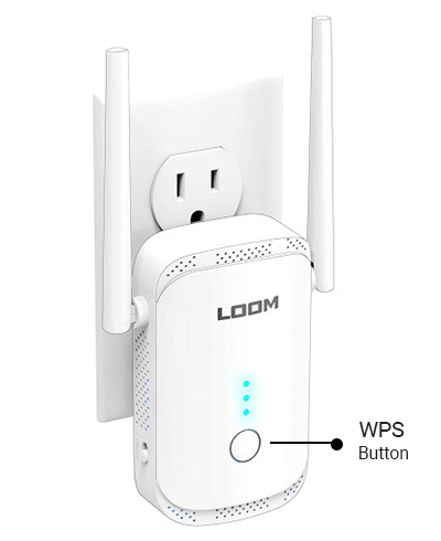 Loom WiFi Extender Setup Using the WPS Button​